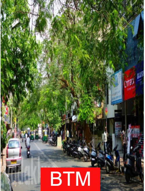 Road in BTM Bangalore
